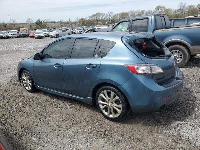 JM1BL1H54A1137380 - 2010 MAZDA 3 S BLUE photo 2