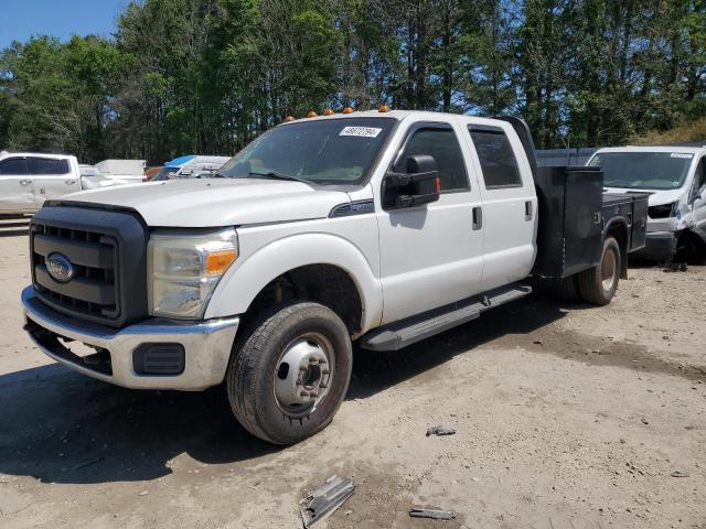 1FD8W3HT7DEB48099 - 2013 FORD F350 SUPER DUTY WHITE photo 1