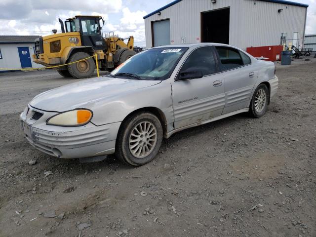 1G2NF52T0YC548622 - 2000 PONTIAC GRAND AM SE1 SILVER photo 1