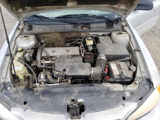 1G2NF52T0YC548622 - 2000 PONTIAC GRAND AM SE1 SILVER photo 11