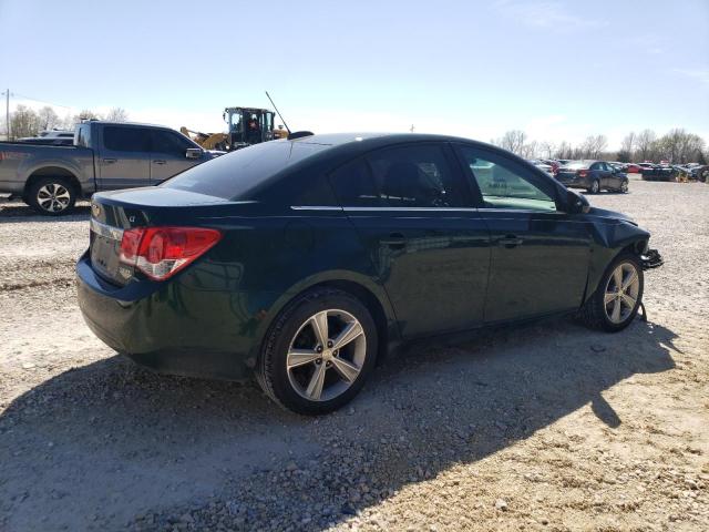 1G1PE5SB9F7135319 - 2015 CHEVROLET CRUZE LT GREEN photo 3