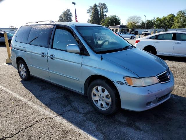 5FNRL18834B124821 - 2004 HONDA ODYSSEY EX TURQUOISE photo 4