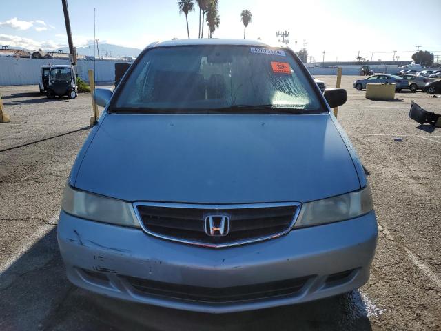 5FNRL18834B124821 - 2004 HONDA ODYSSEY EX TURQUOISE photo 5