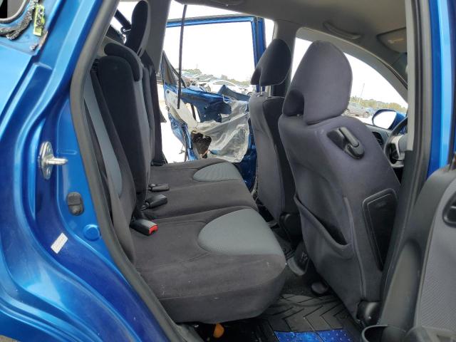 JHMGD37468S067696 - 2008 HONDA FIT BLUE photo 10