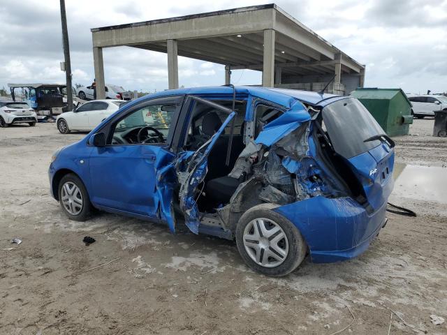 JHMGD37468S067696 - 2008 HONDA FIT BLUE photo 2