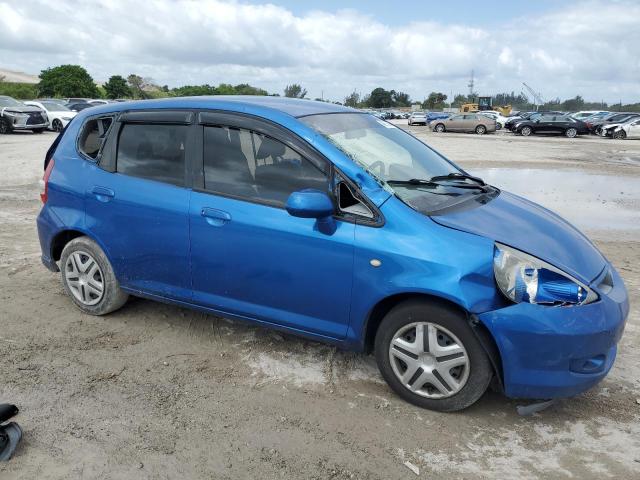 JHMGD37468S067696 - 2008 HONDA FIT BLUE photo 4