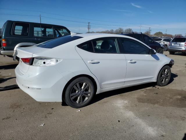 5NPD84LF6JH360038 - 2018 HYUNDAI ELANTRA SEL WHITE photo 3