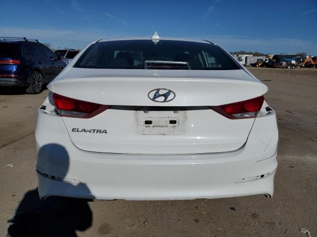 5NPD84LF6JH360038 - 2018 HYUNDAI ELANTRA SEL WHITE photo 6