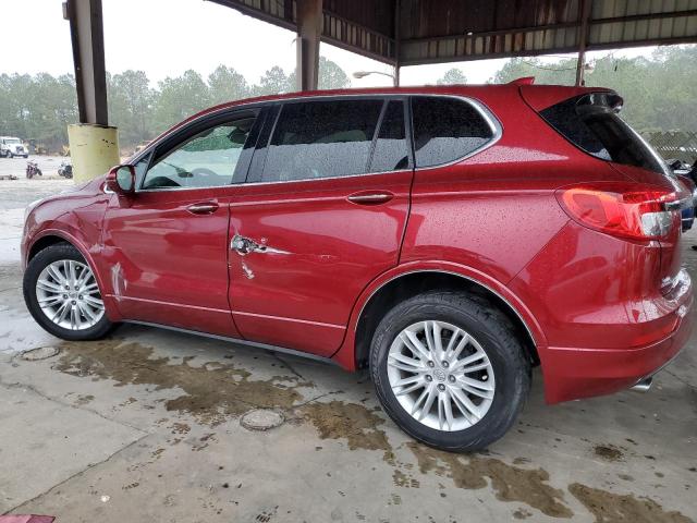 LRBFXASA9HD151472 - 2017 BUICK ENVISION PREFERRED მუქწითელი ფოტო 2