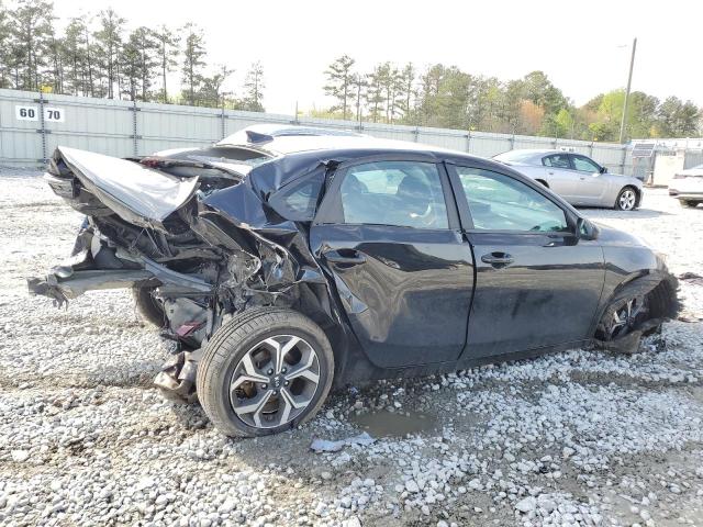 3KPF24AD6ME303634 - 2021 KIA FORTE FE BLACK photo 3