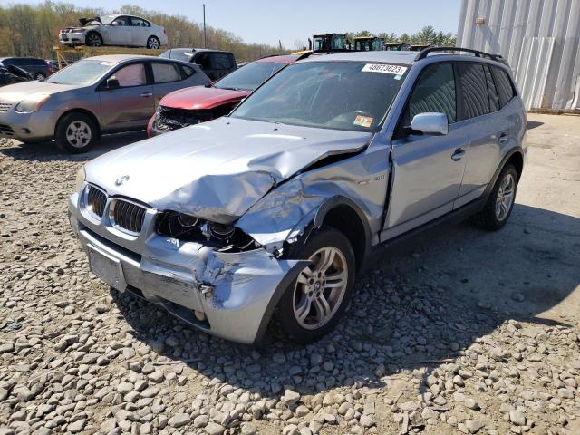 WBXPA93416WD30899 - 2006 BMW X3 3.0I TURQUOISE photo 1