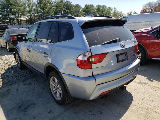 WBXPA93416WD30899 - 2006 BMW X3 3.0I TURQUOISE photo 2