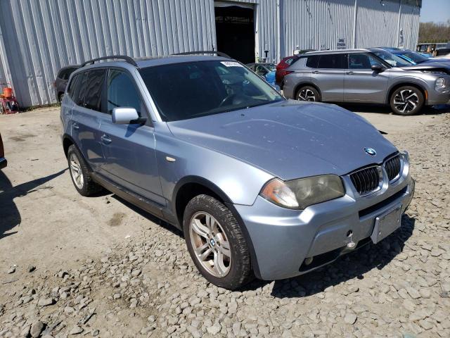 WBXPA93416WD30899 - 2006 BMW X3 3.0I TURQUOISE photo 4