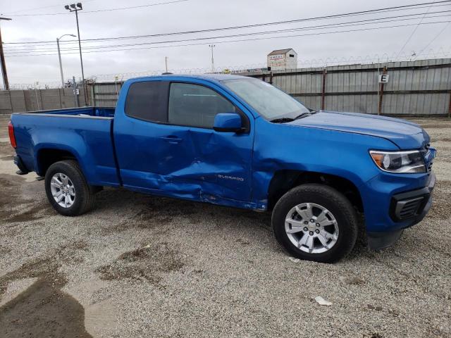 1GCHSCEA5N1257494 - 2022 CHEVROLET COLORADO LT BLUE photo 4