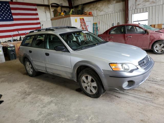 4S4BP61C556359621 - 2005 SUBARU LEGACY OUTBACK 2.5I SILVER photo 4