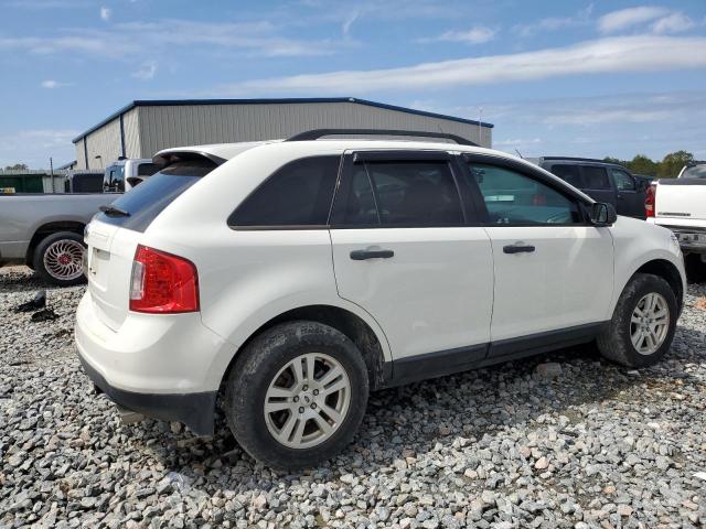 2FMDK3GC3DBA37637 - 2013 FORD EDGE SE WHITE photo 3