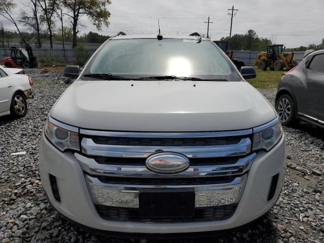 2FMDK3GC3DBA37637 - 2013 FORD EDGE SE WHITE photo 5