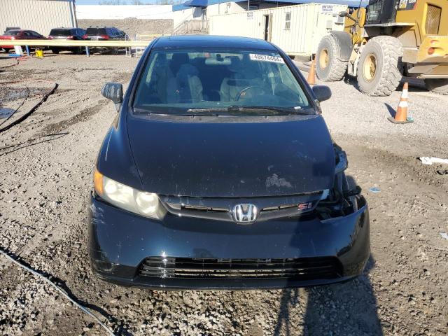 2HGFA55507H715926 - 2007 HONDA CIVIC SI BLACK photo 5