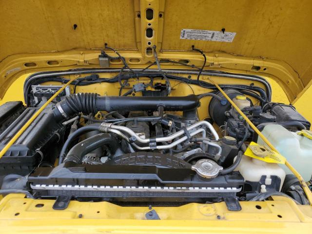 1J4FA49S01P369723 - 2001 JEEP WRANGLER / SPORT YELLOW photo 11