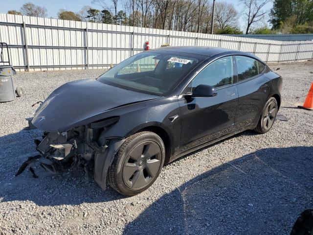 5YJ3E1EA5MF086032 - 2021 TESLA MODEL 3 BLACK photo 1