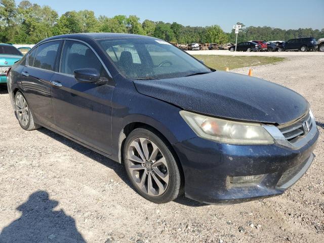 1HGCR2F55EA172724 - 2014 HONDA ACCORD SPORT BLUE photo 4