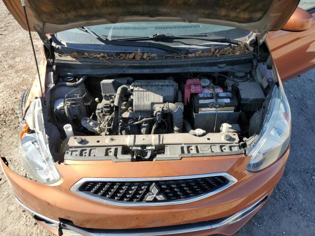 ML32A3HJ0HH005798 - 2017 MITSUBISHI MIRAGE ES ORANGE photo 11