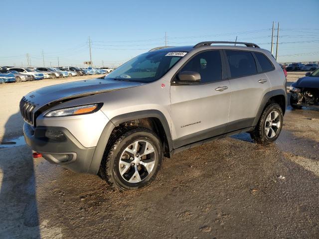 1C4PJMBX4JD598441 - 2018 JEEP CHEROKEE TRAILHAWK SILVER photo 1