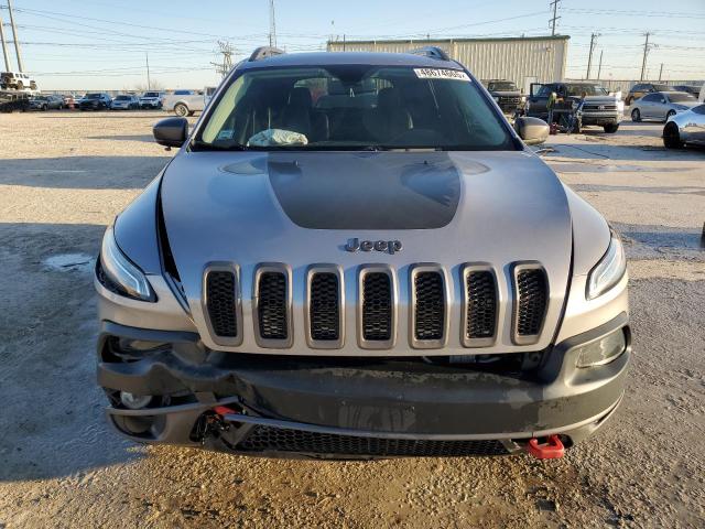 1C4PJMBX4JD598441 - 2018 JEEP CHEROKEE TRAILHAWK SILVER photo 5