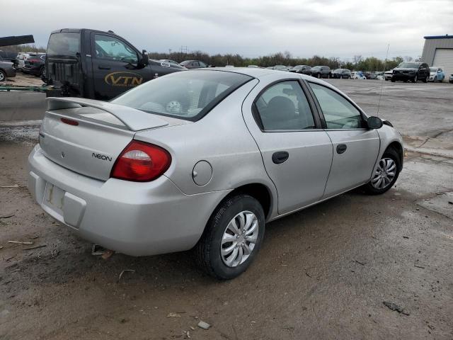 1B3ES26C95D114464 - 2005 DODGE NEON BASE SILVER photo 3