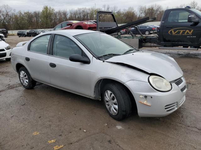 1B3ES26C95D114464 - 2005 DODGE NEON BASE SILVER photo 4