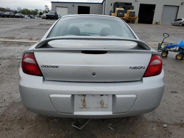 1B3ES26C95D114464 - 2005 DODGE NEON BASE SILVER photo 6