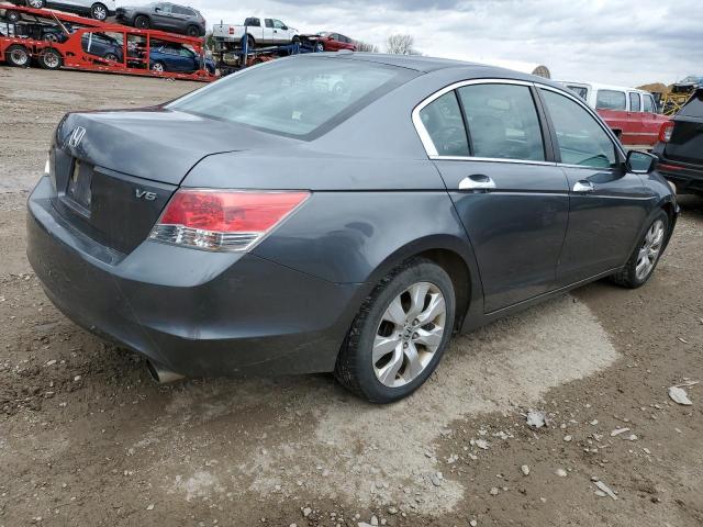 5KBCP36879B501717 - 2009 HONDA ACCORD EXL GRAY photo 3