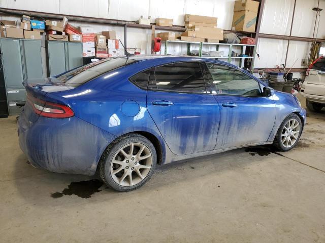 1C3CDFBAXDD321086 - 2013 DODGE DART SXT BLUE photo 3