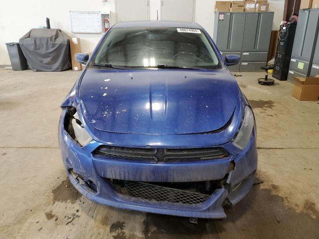 1C3CDFBAXDD321086 - 2013 DODGE DART SXT BLUE photo 5