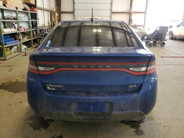 1C3CDFBAXDD321086 - 2013 DODGE DART SXT BLUE photo 6