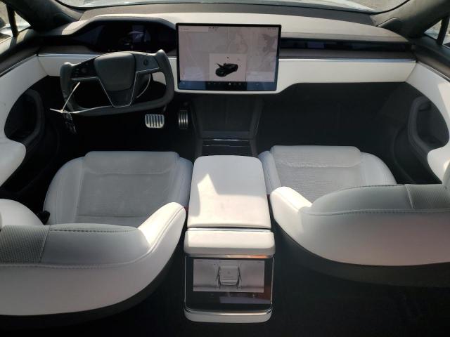 5YJSA1E53NF478857 - 2022 TESLA MODEL S შავი ფოტო 8