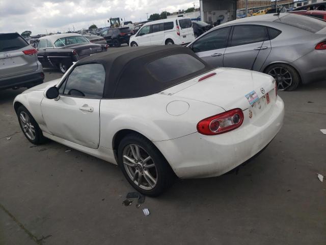 JM1NC2JF1D0227974 - 2013 MAZDA MX-5 MIATA SPORT WHITE photo 2