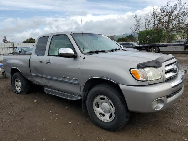 5TBRN34173S410124 - 2003 TOYOTA TUNDRA ACCESS CAB SR5 SILVER photo 4