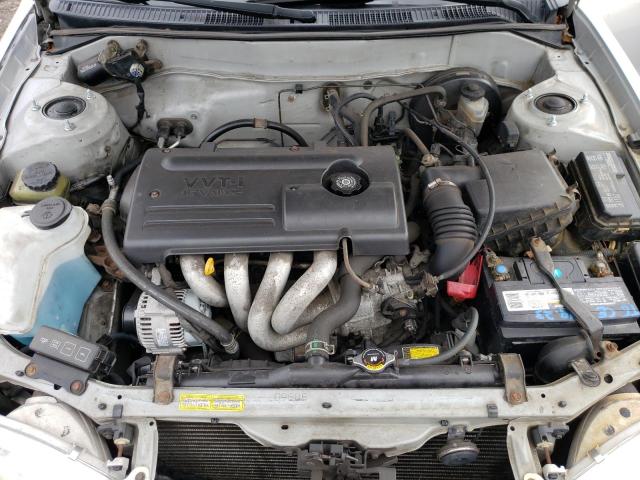 2T1BR12E1YC354785 - 2000 TOYOTA COROLLA VE SILVER photo 11