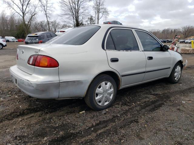 2T1BR12E1YC354785 - 2000 TOYOTA COROLLA VE SILVER photo 3