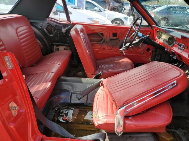 5R07T227691 - 1965 FORD MUSTANG RED photo 10