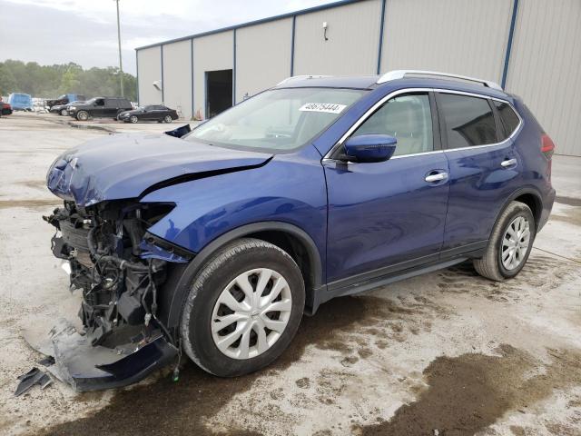 KNMAT2MT4HP579508 - 2017 NISSAN ROGUE S BLUE photo 1