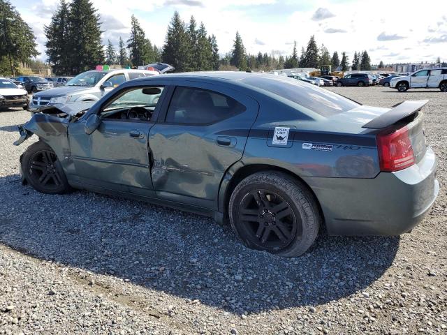 2B3LA53H56H335625 - 2006 DODGE CHARGER R/T TEAL photo 2