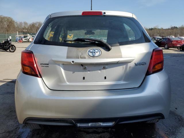 VNKKTUD37HA073312 - 2017 TOYOTA YARIS L SILVER photo 6