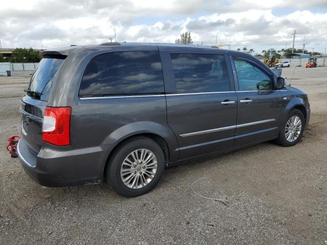 2C4RC1CG0ER303550 - 2014 CHRYSLER TOWN & COU TOURING L GRAY photo 3