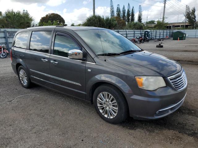 2C4RC1CG0ER303550 - 2014 CHRYSLER TOWN & COU TOURING L GRAY photo 4