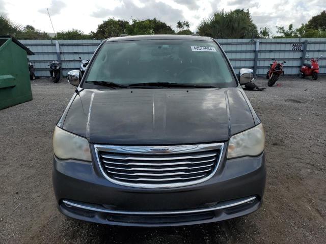 2C4RC1CG0ER303550 - 2014 CHRYSLER TOWN & COU TOURING L GRAY photo 5