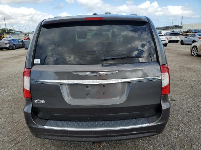 2C4RC1CG0ER303550 - 2014 CHRYSLER TOWN & COU TOURING L GRAY photo 6