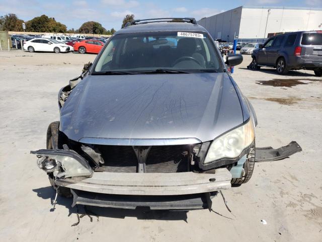 4S4BP61C697340530 - 2009 SUBARU OUTBACK 2.5I SILVER photo 5