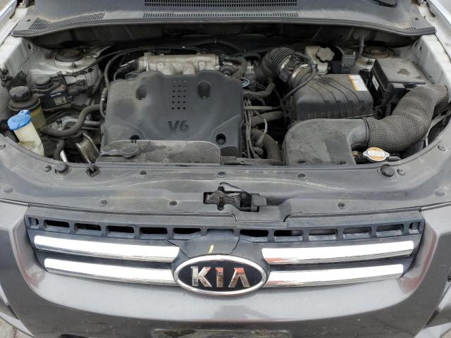 KNDJE723187540420 - 2008 KIA SPORTAGE EX SILVER photo 12